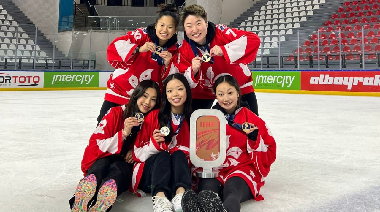 女子冰球港隊再下一城 世錦賽晉級IIB仍奪銅